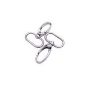 Swivel Lobster Claw Clasps 1 inch 20 Pcs Curved Oval Lobster Clasp Swivel Key...