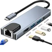 3/4/5/6/7/8/9/10/12 in 1 Docking Station Typec HDMI USB3.0 Hub Adapter