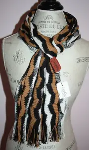 NWT Womens Saks Fifth Avenue MISSONI Italy Scarf