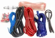 8 GAUGE AMP KIT 1000 WATTS CAR AMPLIFIER POWER WIRING INSTALL SUBS