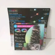 Enbrighten LED Color Changing Bubble Lights 2 x 29.5 ft w/Remote 180 Bulbs