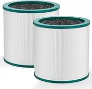 Colorfullife 2 Pack TP02, TP03 Replacement Air Purifier Filter for Dyson Tower Purifier Pure Cool Link TP02, TP03, Compare to Part 968126-03