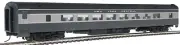 NEW YORK CENTRAL - GRAY PULLMAN 64 seat COACH- HO Scale -w/INTERIOR NEW RTR OOP