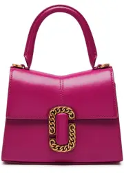 Marc Jacobs The St Marc Mini Leather top Handle bag - Dark Pink ONE SIZE