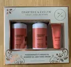 Crabtree & Evelyn Pomegranate & Argan Oil Shower Gel & Hand Cream FRESH and NEW!