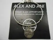 Alex and Ani Today Is An Opportunity Rafaelian Silver NWTBC