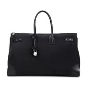 [Saint Laurent] Saint Laurent-Black Ysl Duffle Bag-Uomo OS OS