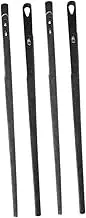 KOCKSHION 4Pcs Multi Use Leather Needles for Hand Stitching Durable Sewing Needles for Leather Crafts for Lacing and Intricate Designs Includes