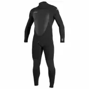O'NEILL Men's 3/2 PSYCHO FREAK Zen-Zip Wetsuit - BLK/BLK - Small LAST ONE LEFT