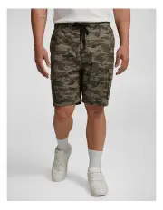[Johnny Bigg] Corbin Stretch Cargo Short in Camo