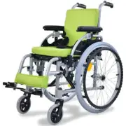 EQUIPMED Kids Premium Paediatric Wheelchair, Lightweight Aluminium, 22