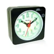 O158642 47370 Quartz Analog Clock Black