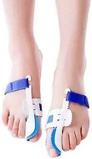 Orthopedic Hallux Valgus Correction Device Night And Foot Care Toe Correction Device Daily Use AXCDE (Color : 1pair)