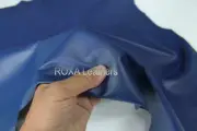 Premium Lambskin Leather Skins Hide Sheep Lamb Nappa Blue 6 Sqft Leather Skins