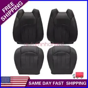 For 2008-2012 Buick Enclave Front Side Bottom & Back Leather Seat Cover Black