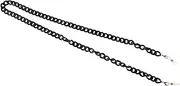 [LIFKOME] 1Pc Stylish Non Skid Eyeglasses Hanging Chain Practical Acrylic Glasses Cord for Myopic Farsighted and Glasses Elegant Black Design Durable and Drop Resistant Eyewear