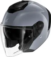 Shark RS Jet Blank, open face helmet , color: Grey , size: M