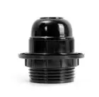 Black Period Style Screw E27 Light Bulb Lamp Holder Pendant Socket~ft