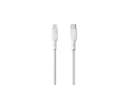 Aukey Circlet CL 1m Silicone USB-C to Lightning Cable White (CB-SCL1)