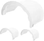Outdoor Wall Camera Rain Cover 3pcs Abs Sun Protectors Easy to Attach/Detach