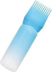 Scalp Oil Dispenser, Hair Color Applicator Bottles | Hair Oil Bottle Shampoo Bottle | Graduated Scale Portable Scalp Comb