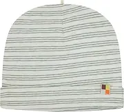 [loud + proud] Unisex Children's Stripes with Linen and Organic Cotton, GOTS Certified Beanie Hat