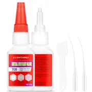Super Glue for Metal, 2 Pack Metal Designed Bonding to...