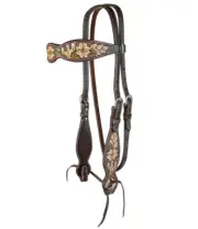 Circle Y Dog Wood Desert Headstall