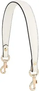 PH PandaHall Short Leather Bag Strap Replacement for Purse and Handbag, White