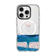 iPhone 16 Pro Clear Case MagSafe Compatible Owl at Night by Papio Press