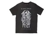 Sleep Token | Official Stone Wash Band T-Shirt | Tomb Sigil (Charcoal Grey)