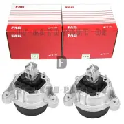 FAG Engine support pad left&right For BMW F10 F18 F07 F11 528i 12-16 22117935149 (for: BMW)