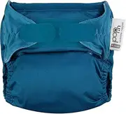 Close Pop-in Single Eco-Friendly Reusable Cloth Nappies Birth to Potty Nappy Bamboo Peacock Colour Pop-in New Gen V2 Single Nappy