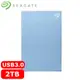 Seagate希捷 One Touch 2TB 2.5吋行動硬碟 冰川藍 (STKY2000402)