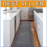 Lightweight Non-Skid 2' x 7'' Runner Rug - Perfect for Hallways & Entryways