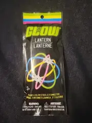 Play Glow Lanterns Multicolor Bend Snap Glow Sticks 8 Sticks 2 Connectors Ball