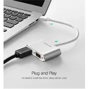 [does not apply] UGREEN Mini DP to HDMI/VGA converter Silver (20421