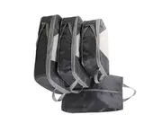 Travel Luggage Organizer Packing Cubes Luggage Cubes with Shoe Bag Clothes Bag - Gray