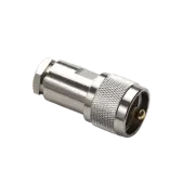 Hills Antenna UHF/PL-259 Male Solder Connector for LL195 & RG-58 - Nickel Plated