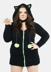 Plus Purrrfect Pounce Cat Costume