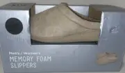 Wayland Square Unisex Memory Foam Slippers Size S