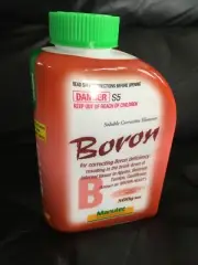 BORON Manutec 500g Soluble Corrective Element - Gardening Soil Fruit Vegetables