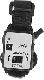 Toyvian Golf Score Counter Watch Golf Stroke Counter Clicker for Golfers Easy Scoring Tool