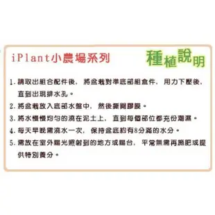 【蔬菜之家】iPlant小農場系列-迷迭香(可任意組合盆栽)