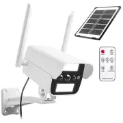 Solar Fake Security Camera with Motion Sensor Light&Audio& Sound&Doorbell for...