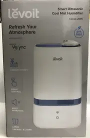 levoit - Smart Ultrasonic Cool Mist Humidifier - Classic 200S