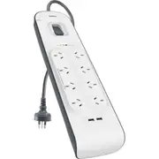 Belkin USB Charging 8-outlet Surge Protection Strip 2.4A