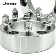 4 Jeep CJ2, CJ3, CJ4, CJ6, CJ8 5x5.50 Wheel Spacers Adapters 1.50" # 5550C1/2