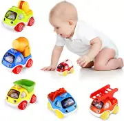 Pull Back Cars, Cars Toys for Baby and Toddlers, Push and Go Vehicles Toys, Mini