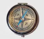 Compass Art Compact Mirror Make Up Pocket Mirror Cosmetics